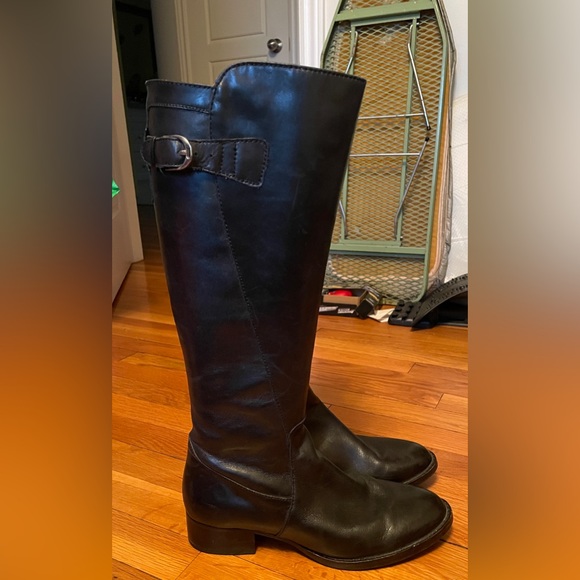 ARIAT black leather dress boots - Picture 8 of 9